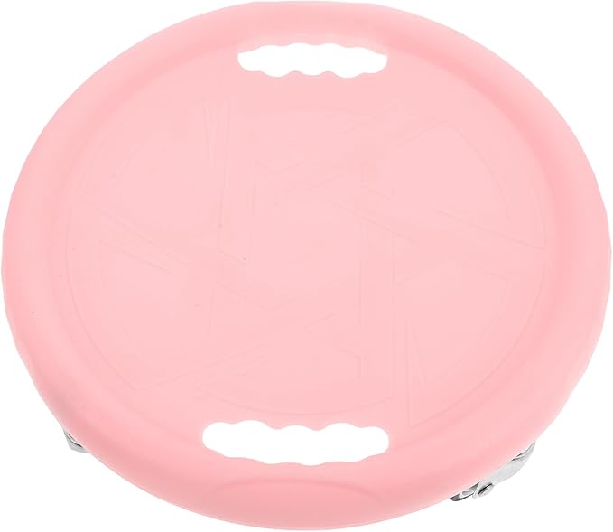 Ab Roller Wheel and Floor Sliders for Exercise, Pink Abdominal Exercise Machine with Core Strength Training Board and Knee Mat, Fitness Slider for Home Workout and Abs Sculpting