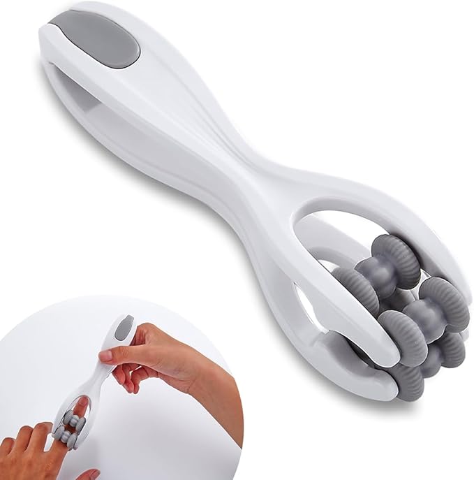 Finger Massage Tools for Finger Hand Massage, Hand Massager for Arthritis and Carpal Tunnel, Silicone Massage Roller for Hands, Palm & Wrist