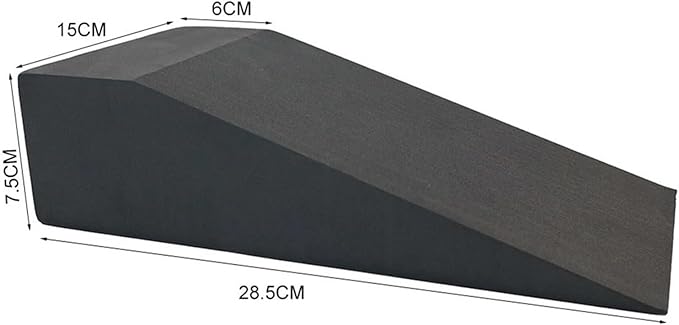 Yoga Foam Wedges Slant Board Foam Yoga Wedge Wrist Support Calf Stretcher Improve Lower Leg Strength Heel for Exercise Gym Fitness