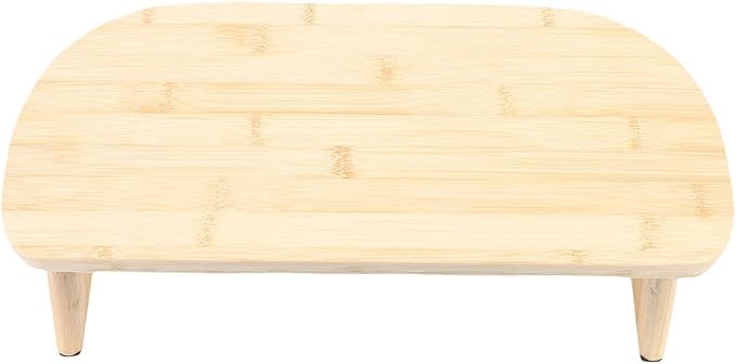 Wooden Meditation Bench - Ergonomic Detachable Kneeling Stool with Soft Cushion for Yoga - Blue, Includes Carry Bag (Blue)