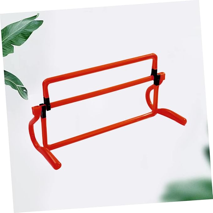 Removable Agility Hurdles for Soccer Training Exercise Equipment Ultra Stable Base for Speed Agility Practice Essential Football Training Obstacles Red
