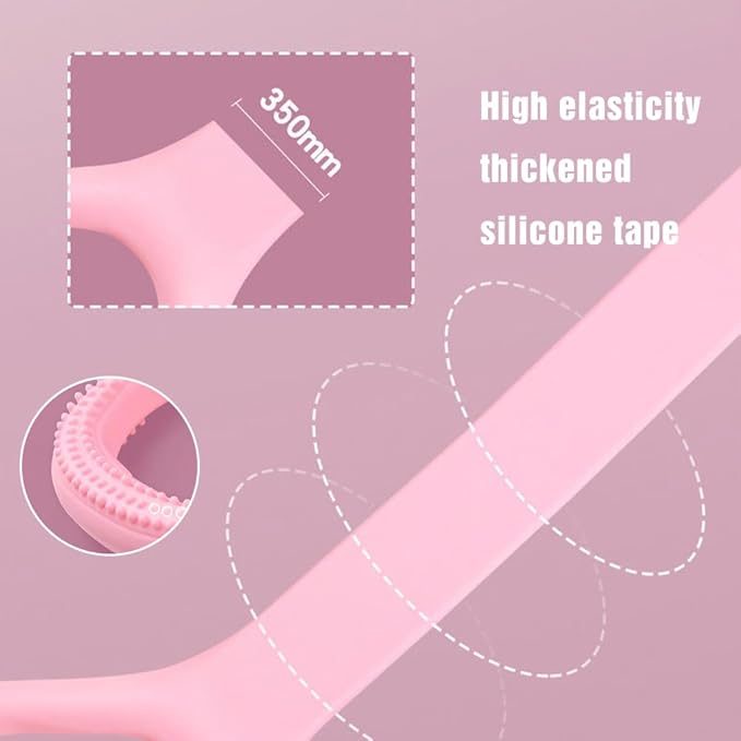 Fitness Resistance Band with Handles, Figure 8 Elastic Workout Bands for Arm, Back, Shoulder, and Chest Training, Ideal for Yoga, Pilates, and Physical Stretching