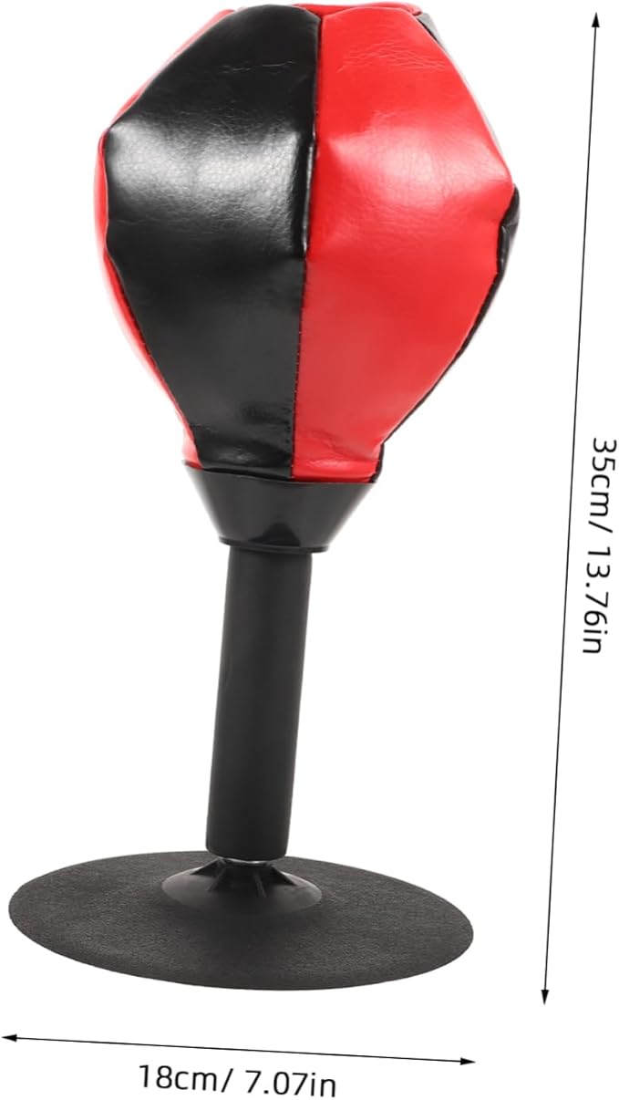 GALPADA Tabletop Boxing Reaction Ball Compact Punching Bag for Adults Indoor Reflex Training for Anger Relief Improves Hand Eye Coordination and Fitness for Home Use