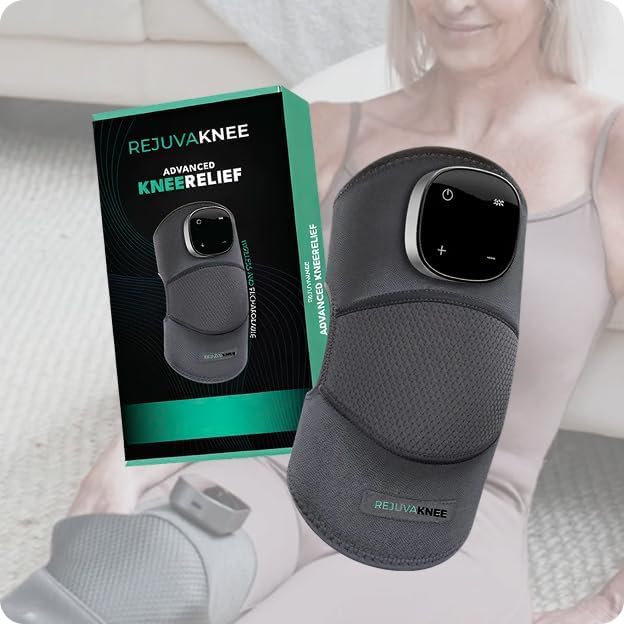 RejuvaKnee Triple Method Massager – The Official Rejuvacare 2026 – Adjustable Rejuvaknee Knee Massager for Comfort and Relaxation – Home Use Knee Wrap Massager – One Size, 1 Piece