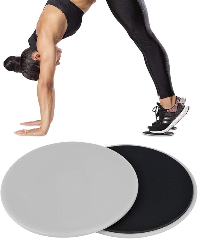 Akozon Core Slider Gliding Disc - Portable Fitness Equipment for Total Body Workout