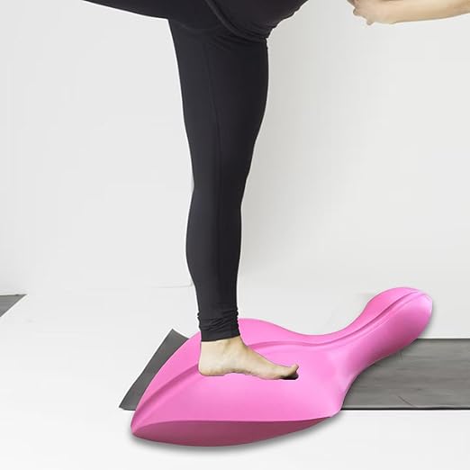 Spine Correction Ness Equipment PU Foam ARC Bending Training Accessories for Cervical Vertebra Correction Back Curve, Pink, as described