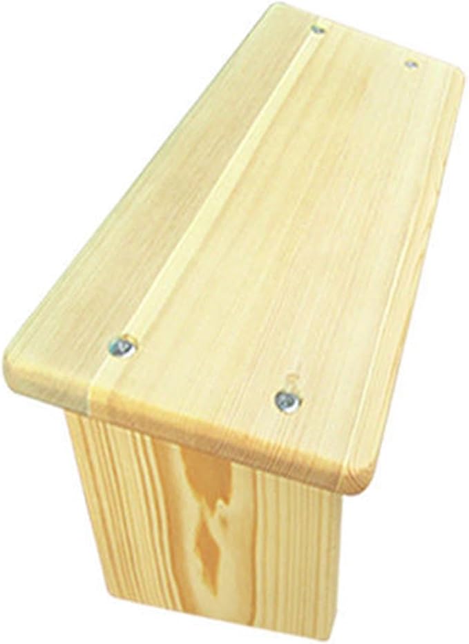 Meditation Bench Bench Sturdy Ergonomic Kneeling Stool for Praying Wooden for Teahouse Prayer Men Women, 42x18x15.5cm