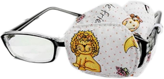 Creative Cartoon Eye Patch Single Glasses Cover Lazy Eye Amblyopia Treatment for Kids