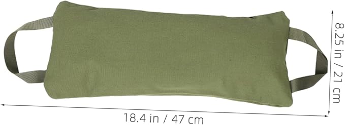 BESTonZON Canvas Sandbag for Weightlifting and Daily Fitness Training Zippered Sand Weight Bag for Versatile Workouts and Easy to Clean Design