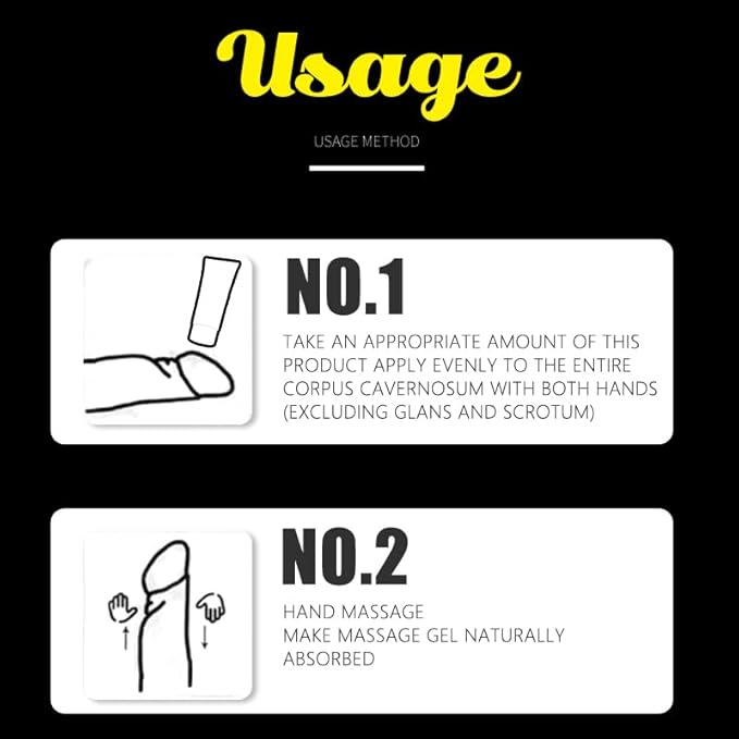 Men's Massage Cream, Sexual Enhancement Erection Cream, Penis Energy Massage Essential Oil, Men Massage Oil for Sex, Penis Becomes Longer Thicker,for Care Delay Performance Boost Strength
