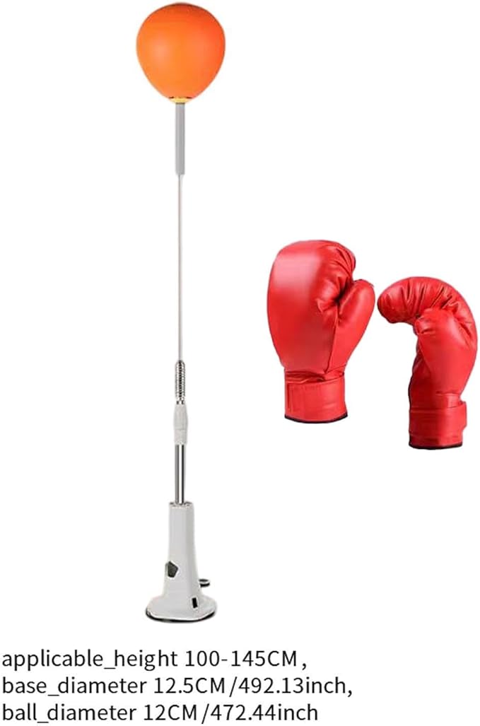 Boxing Reaction Ball Boxing Gear Improve Hand Eye Coordination, Punching Ball Boxing Speed Ball for Home Gym, Fitness, MMA