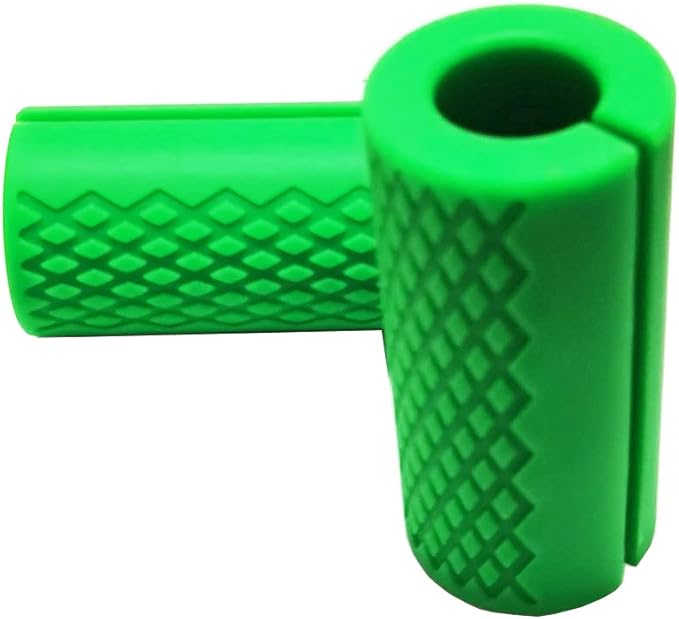Weight Bar Grips Fit Standard Barbell, Dumbell Handles, Thick Bar Training Adapter for Weightlifting & Cable Attachments Fitness Training Rope Grips for Body Arm Forearm Builder Strength