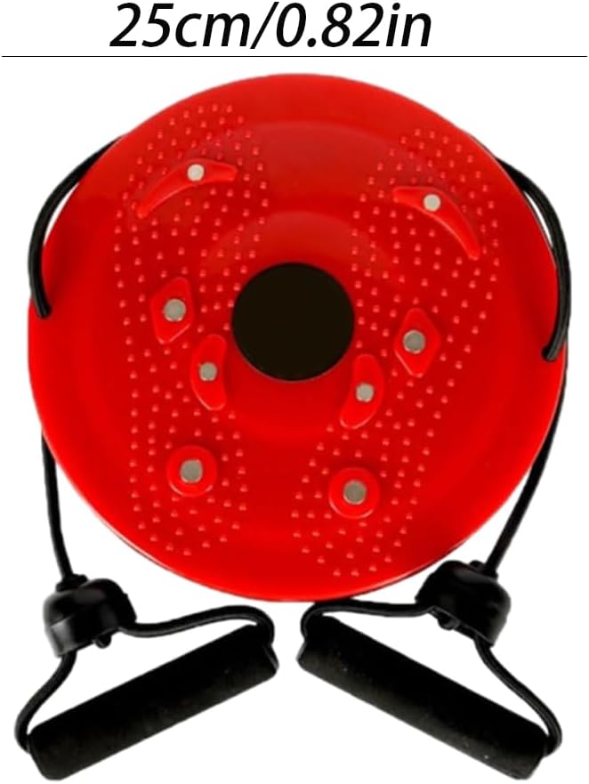 Waist Sculptor, Twister Board with Handles and Pull Rope, 2026 New Waist Twisting Disc for Core Workout, Body Shaping Exercise for Abs, Legs, Buttocks, Hips, Home Gym Fitness Equipment for Women