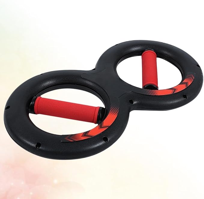 HEMOTON Multifunction 8-shaped Hand Grip Strengthener Red 20kg Heavy Grip for Fitness Forearm and Wrist Exercise Strength Training Device for Home and Gym
