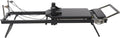 Foldable Pilates Reformer Workout Machine, Multifunctional Yoga Fitness Equipment, Cardio Fitness Full Body Yoga Reformer, Suitable for Advanced and Beginners Users, 264 lbs Capacity, Black
