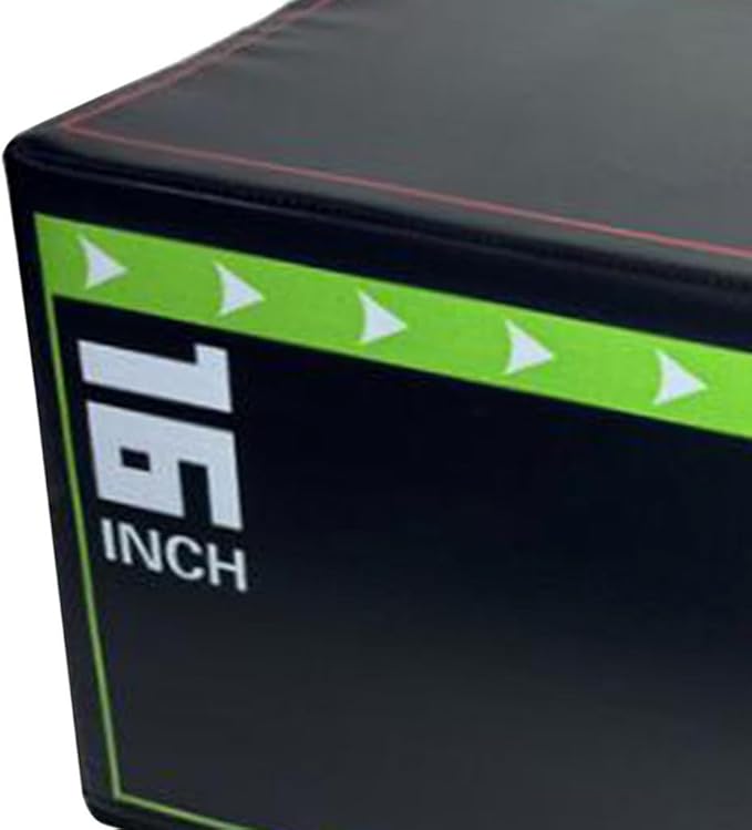 3-in-1 Plyometric Jumping Exercise Box, Heavy Duty Versatile Jump Box, Home Gym Workout Trainer for Jumping Workout Skipping Lunges Squats