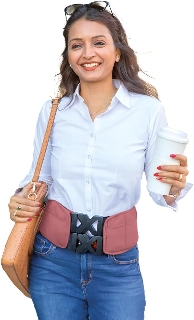 Weighted Fitness Belt - Walking, Running, Training Belt with Adjustable Weights up to 10 lbs, Cooling Technology, Unisex
