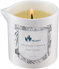 MELONY Soy Massage Oil Candle | 8.1Oz | Perfect Intensive Skin Treatment Candle | Moisturizing Luxurious Relaxing Essential Oil Body Massage Candle for Home Spa (Sweet Orange)