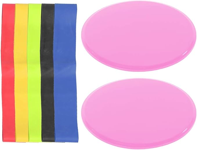 Fitness Sliding Discs, Core Slider Workout Disks for Low - Impact Training, Smooth Slide Mat for Home Gym, Aerobics and Calisthenics with Non - Slip Bottom