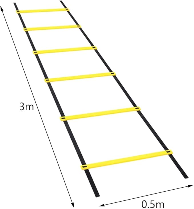 Agility Ladder Football Speed Training Equipment Soccer and Strength Nylon PP Material Suitable for Kids Adults Athletes