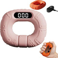 Hand Grip Strengthener with Counting and Pages, Rechargeable Digital Grip Strength Tester, LED Display, Hand Grips Exerciser Equipment for Strength Training-Forearm-Gripper-Finger