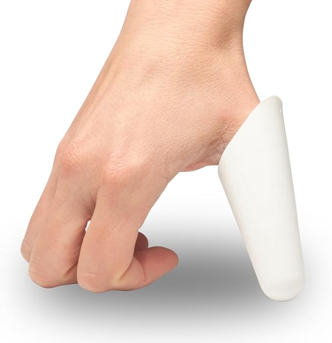 Thumbsavers Massage Tool for Deep Tissue and Trigger Point Massage – Thumb and Joint Support for Massage Therapists, Chiropractors and Physical Therapists – Hand Protection Aid (Medium (Classic))