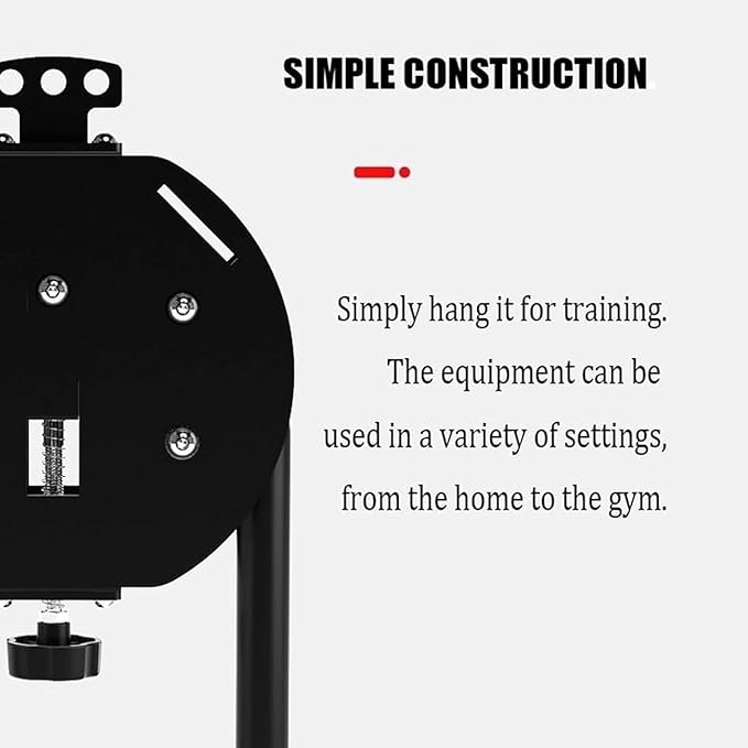 Endless Rope Trainer, Suspension Endless Rope Pulley System, Adjustable Resistance Trainer Machine, Home Gym Infinity Rope for Interval Resistance Training, Closed-Loop Nylon Rope(Black)