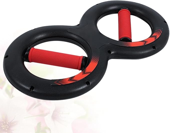 HEMOTON Multifunction 8-shaped Hand Grip Strengthener Red 20kg Heavy Grip for Fitness Forearm and Wrist Exercise Strength Training Device for Home and Gym