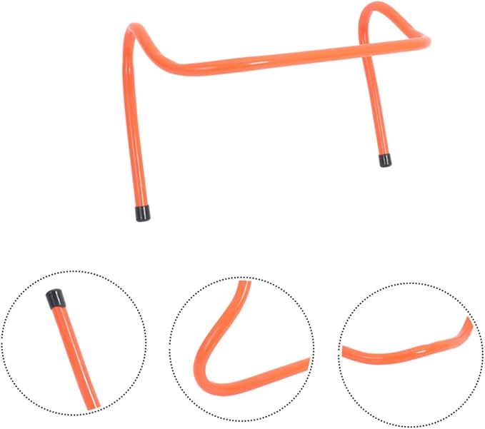 Toyvian 4Pcs Sports Training Hurdles Durable Agility Equipment for Footwork Speed Drills for Track Football and Jumping Training