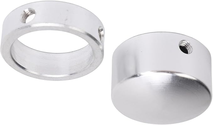 Fitness Handle End Cover, 1 Inch Aluminum Strength Training Equipment Handle End Cover Attachment for Gym