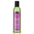 KAMA SUTRA Naturals Massage Oil Island Passion – 8 fl oz - Massage Oil for Body - Natural Carrier Oils - Sensual Massage for Couples, Women, and Men
