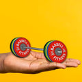 Mini Barbell – Ultimate Gym-Inspired Desk or Shelf Accessory with Removable Weight Plates | Miniature Weightlifting Fitness