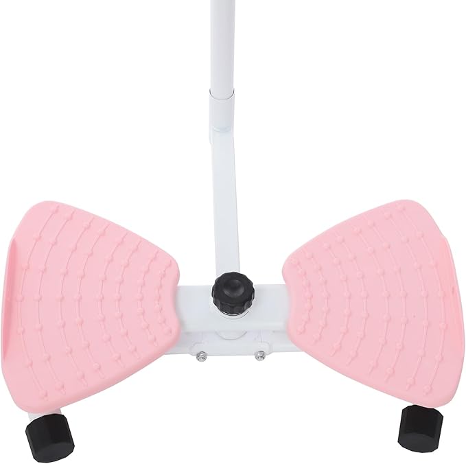 Waist Twister Machine Exercise, 330 lbs Weight Capacity Anti-Slip Twist Board, Ab Twister Exercise Equipment with Pull Cords, Home Fitness Disc for Men & Women