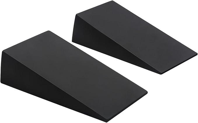 Squat Wedge Block, 1 Pair 13x6x3.5 Inch EVA Supportive Yoga Block for Fitness, Pushup, Weightlifting