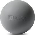 Massage Lacrosse Balls for Myofascial Release, Trigger Point Therapy and Yoga Therapy, Foot Massage Ball to Relieve Plantar Fasciitis Gray