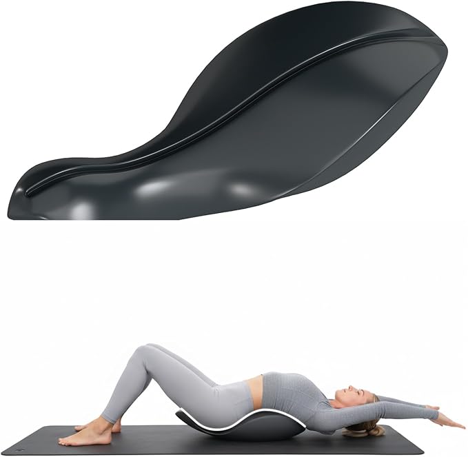 lukar Spine Corrector Pilates,Dolphin-Shaped OoV Pilates Equipment for Home Studio Use,Fitness Training Tool for Spine Exercises, Balance, Core Strengthening