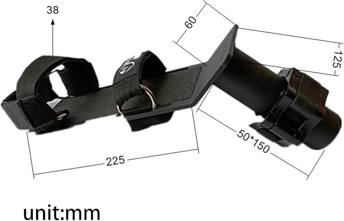 Calves Ankle Foot Shins Attachment Home Strength Training Adjustable Strap Gym Calf Raising Machine Equipment
