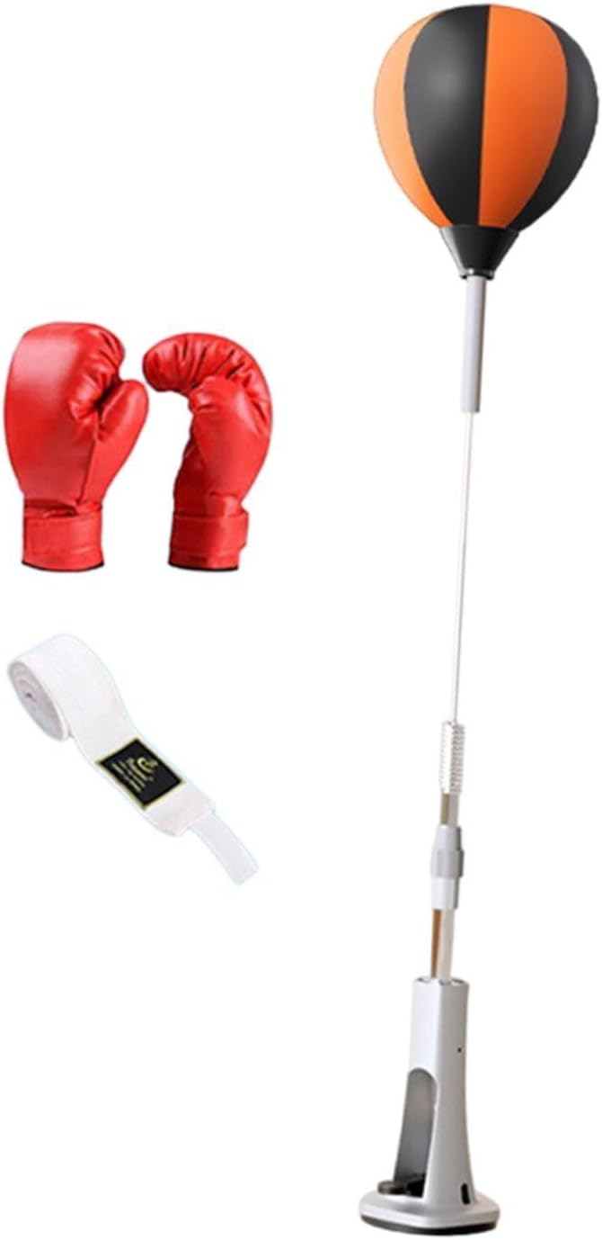 Reaction Ball for Boxing with Adjustable Height and Stand for Home Gym