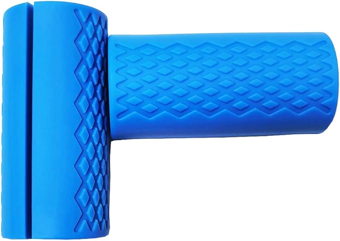Weight Bar Grips Fit Standard Barbell, Dumbell Handles, Thick Bar Training Adapter for Weightlifting & Cable Attachments Fitness Training Rope Grips for Body Arm Forearm Builder Strength