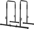 Dip Bar, Heavy Duty Dip Station Adjustable Parallel Bars for Full Body Workout Fitness, Functional Parallettes Bars for Home Gym Strength Training Workout