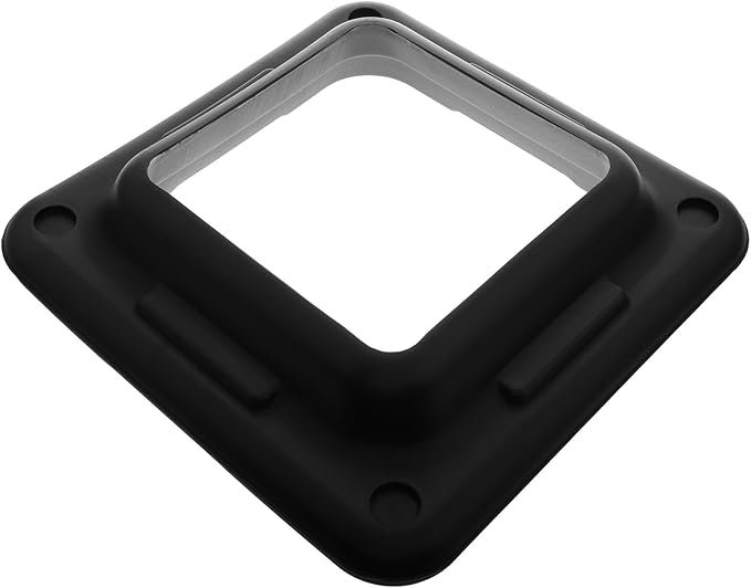 Yoga Step Base Tray and Stabilizer, Black Sturdy Support Stand for Aerobic Exercise Step Platform, Gym Fitness Accessories for Home Workout and Yoga Balance Training