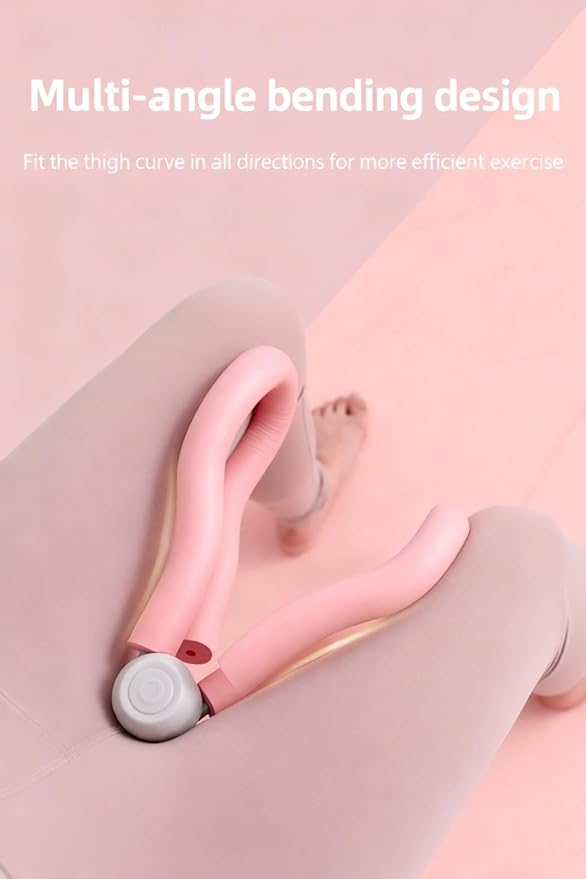 Multifunctional Pelvic Floor Muscle Trainer & Thigh Master, Women's Inner Thigh Exerciser for Yoga & Fitness, Portable Leg Slimming Device