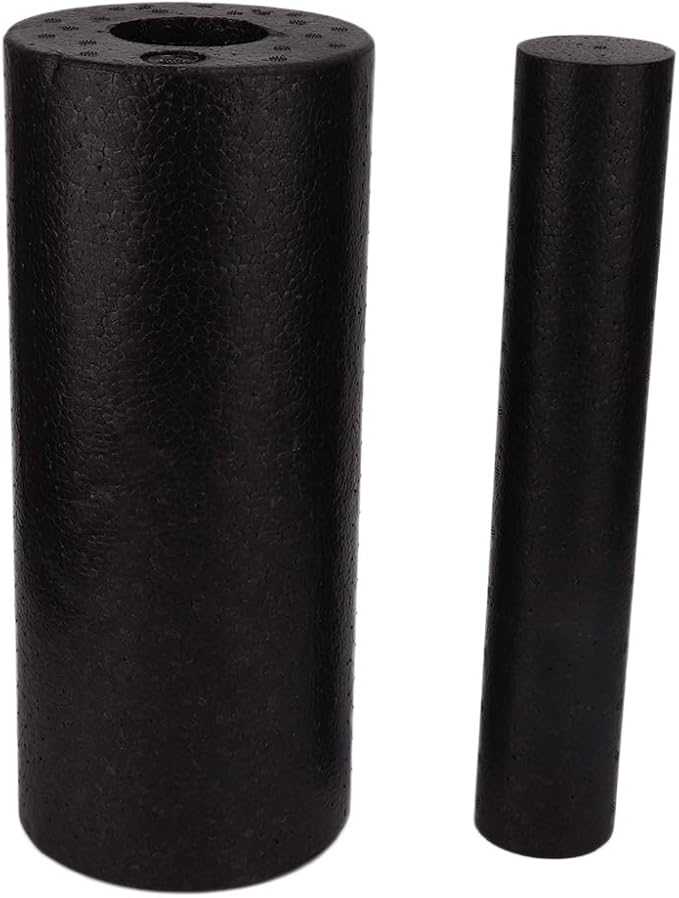 Dioche Foam Roller 2 in 1 Hollow Column Foam Roller Set EPP Muscle Relieve Massage Roller for Deep Tissue Massage of The Back and Leg Muscles