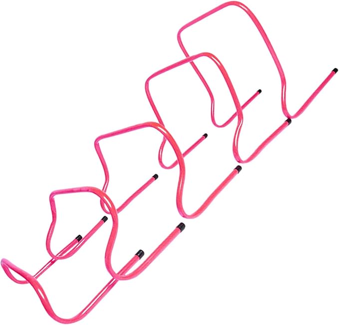 5 Pack Agility Speed Training Hurdles Detachable Agility Training Hurdles Sports Practice Equipment for Athletes, Soccer