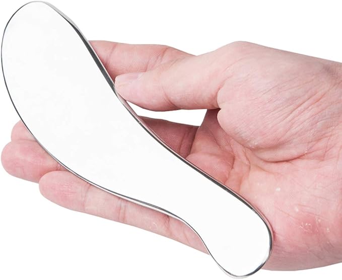 Gua Sha Tools, Stainless Steel Scraping Massage Tool, IASTM Tools, Myofascial Scraping Tools to Physical Therapy, Scar Tissue and Soft Tissue (A)