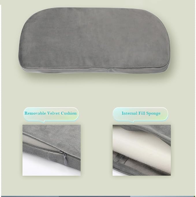 Meditation Bench with Meditation Cushion Meditation Stool Set,Folding Yoga Stool, Sturdy Prayer Bench,Comfortable for Kneeling or Sitting