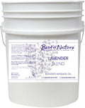 Best of Nature Lavender Blend Massage Oil - Non-Greasy Aromatherapy Massage Oil for Body, Skin & Face, Crafted with Pure Essential Oils, 5 Gallon (640 fl oz)
