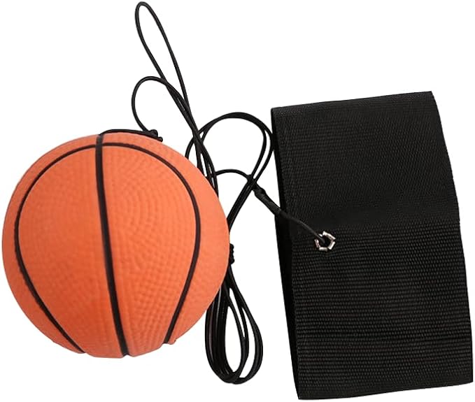Wrist Rebound Ball (4 Seasons Universal)| Premium Rubber Wear-Resistant| Reaction Training Hand-Brain Coordination| Prevents Dementia for Adults/Seniors - Fitness/Outdoor/Party Essential