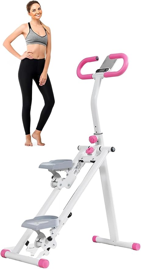 Stair Stepper for Home,Vertical Climber Workout Machine,Stair Stepper with Handlebar for Full-Body Exercise Stair Stepper with Stable Frame Adjustable Handlebar