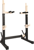 Gresspro Barbell Rack Stand with Dip Bar Attachment - Multifunctional Adjustable Squat Rack, Heavy-Duty Dumbbell Rack, Strength Training Dip Station, Home Gym Equipment Max Load 550lbs